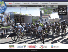 Tablet Screenshot of ciclismosoacha.com